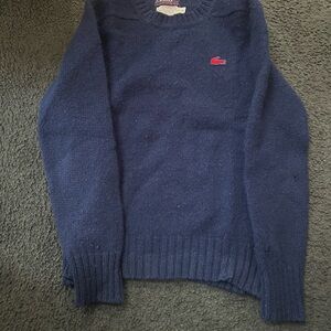 Lacoste Men's Navy Sweater